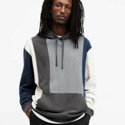 Repurpose Panelled Pullover Hoodie