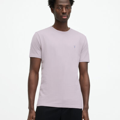 Brace Brushed Cotton Contrast T-Shirt