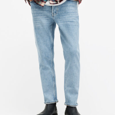 Dean Slim Fit Cropped Denim Jeans