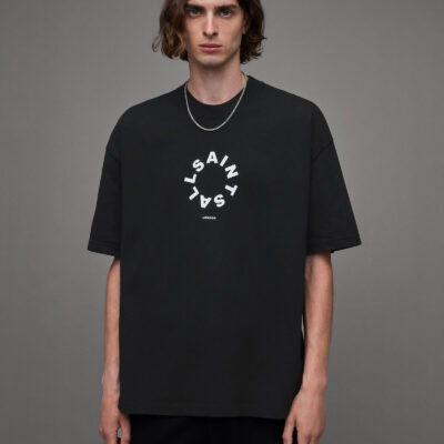 Tierra Oversized Crew Neck Logo T-Shirt