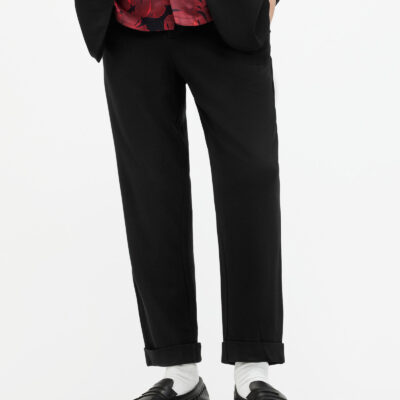 Helm Slim Fit Cropped Tapered Trousers