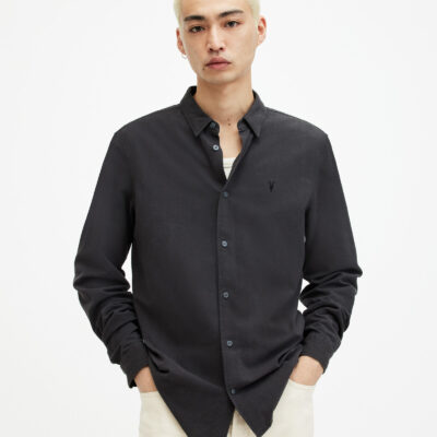 Lovell Slim Fit Ramskull Shirt