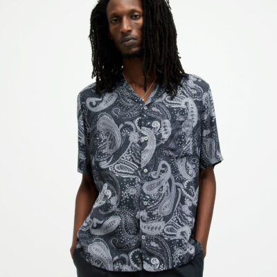 Zowie Paisley Print Relaxed Fit Shirt