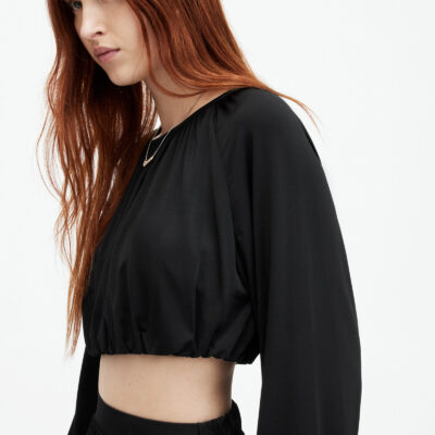 Casandra Draped Cropped Top