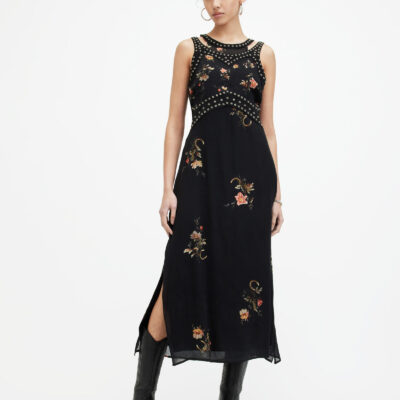 Jessie Tanana Floral Print Maxi Dress