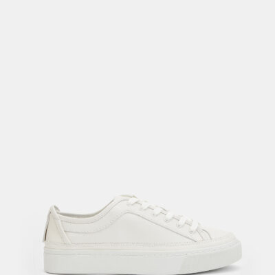 Milla Leather Low Top Trainers