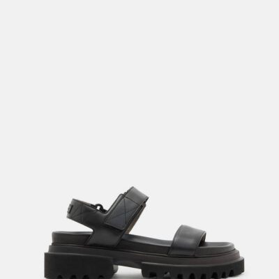 Rory Chunky Leather Velcro Sandals