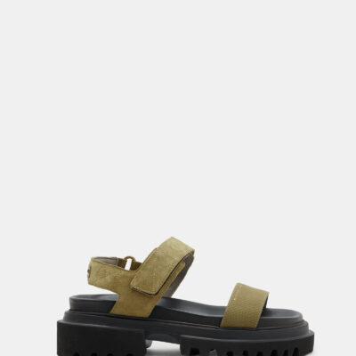 Rory Chunky Suede Velcro Sandals