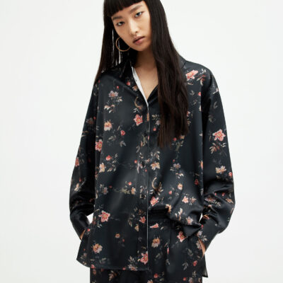 Louisa Tanana Floral Print Relaxed Shirt