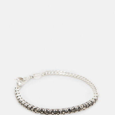 Della Crystal Curb Chain Bracelet