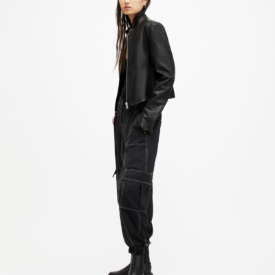 Fran High Rise Tapered Cargo Trousers