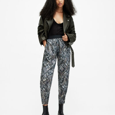 Nala Waima Print Tapered Trousers