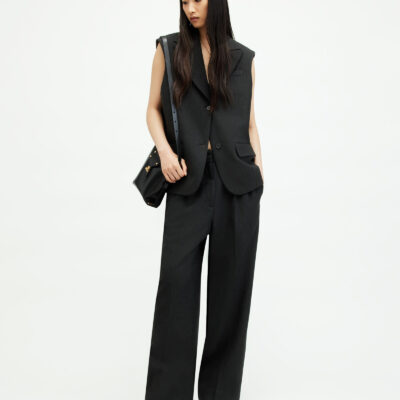 Sammey Wide Leg Relaxed Fit Trousers