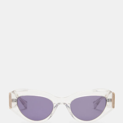 Calypso Bevelled Cat Eye Sunglasses