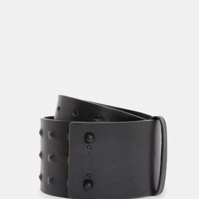 Lara Studded Leather Waist Belt